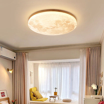 Glowing Moon LED Ceiling Light