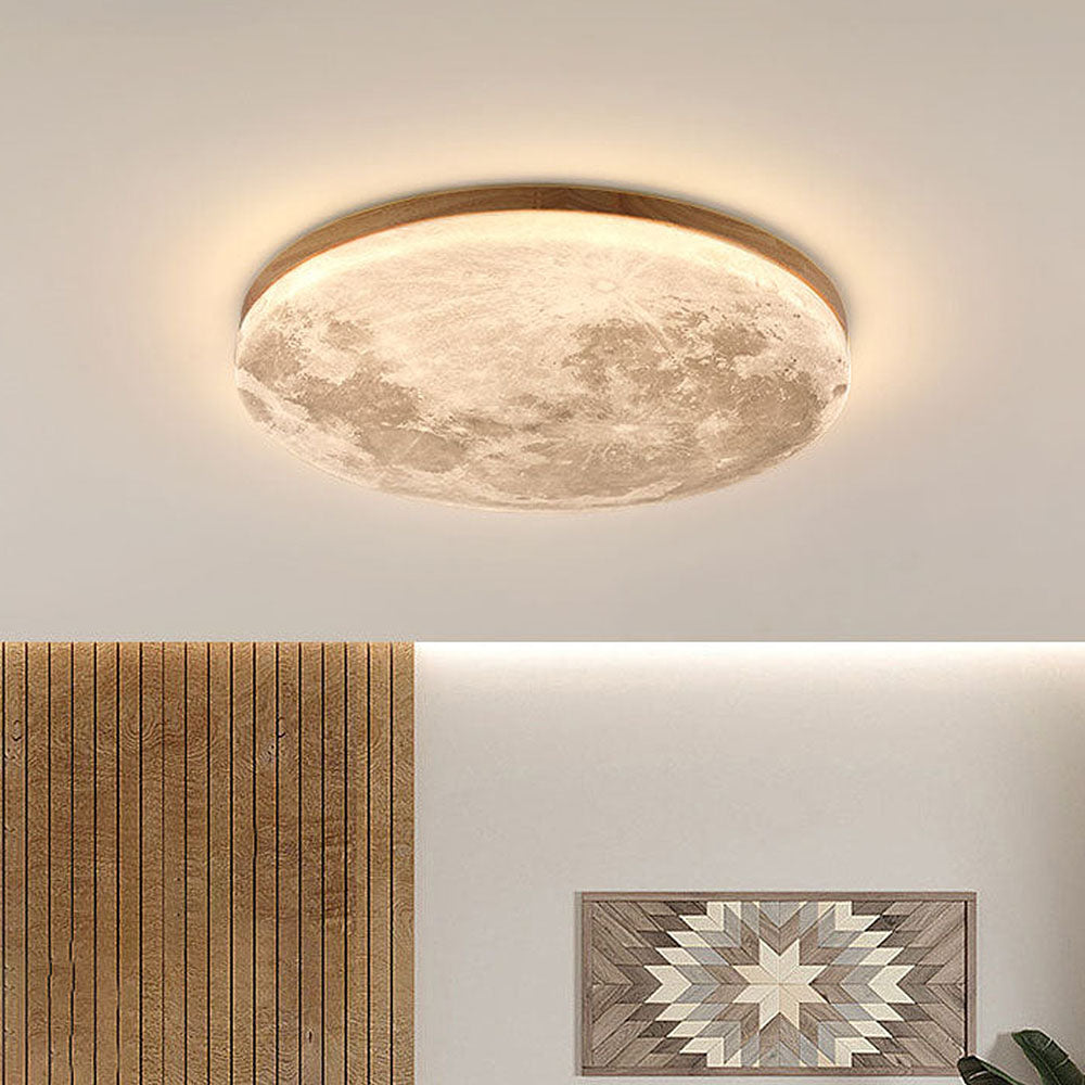Glowing Moon LED Ceiling Light