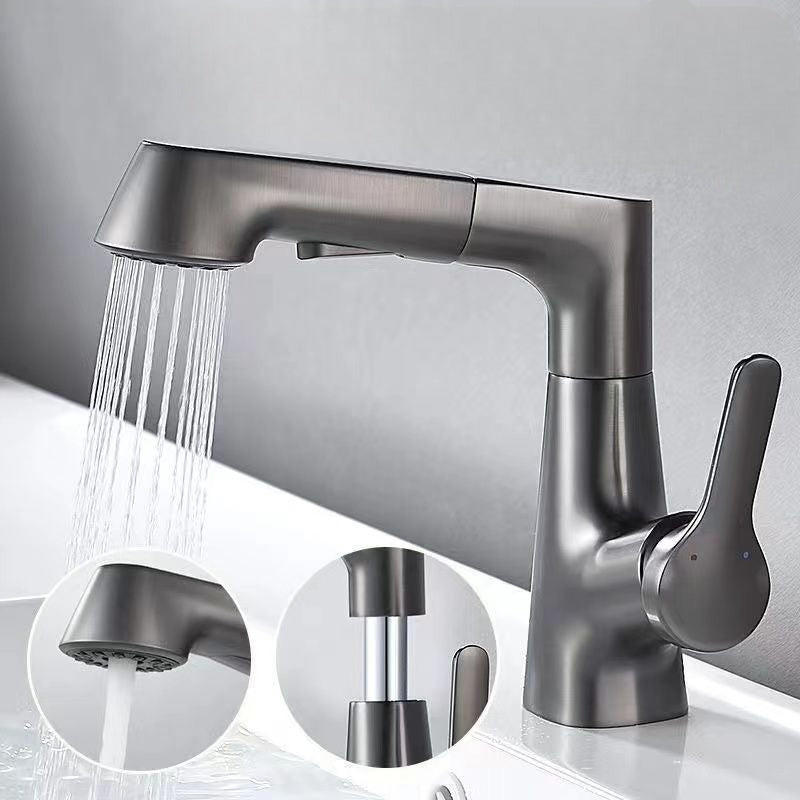 Adjustable Bathroom Shower Head with Retractable Hand Spray - Yeezlab