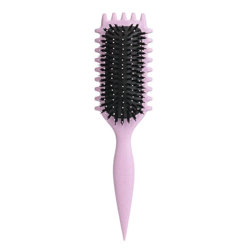 Detangling Hairbrush for Smooth Curls and Shine
