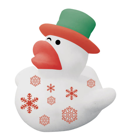 Fun Plush Squeaky Christmas Duck Toy