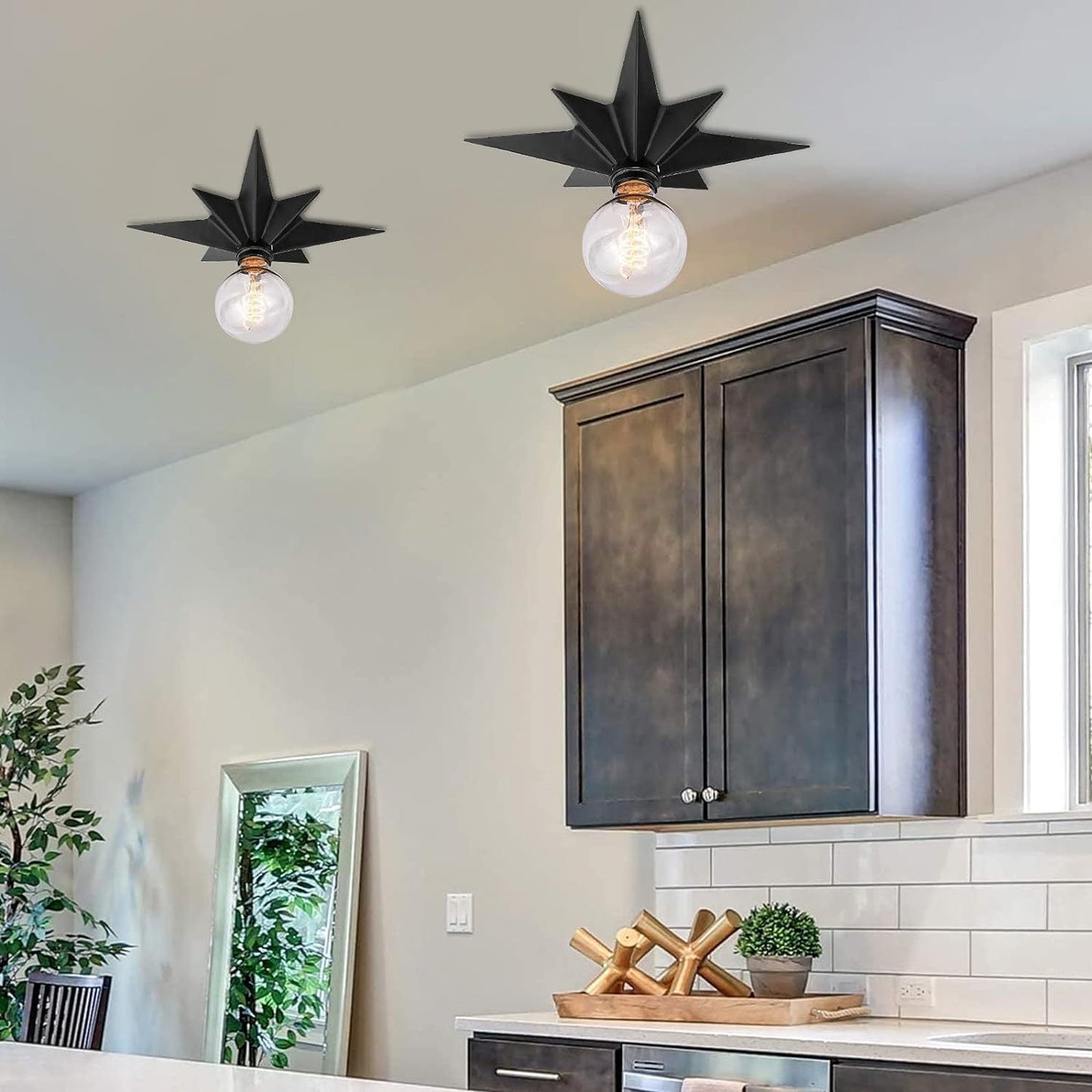 Stylish Star Ceiling Light Fixture
