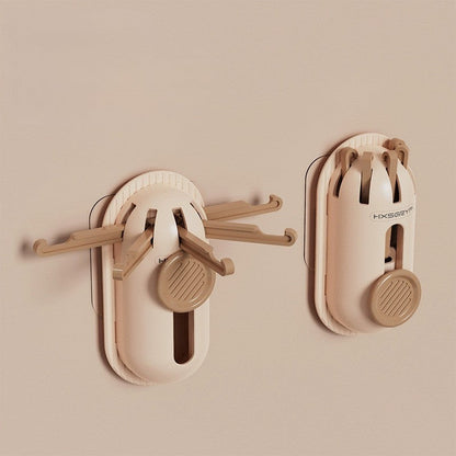 Space Saving Foldable Wall Hook Organizer