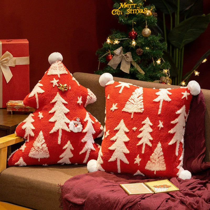 Fun Holiday Tree Soft Pillow Ornament