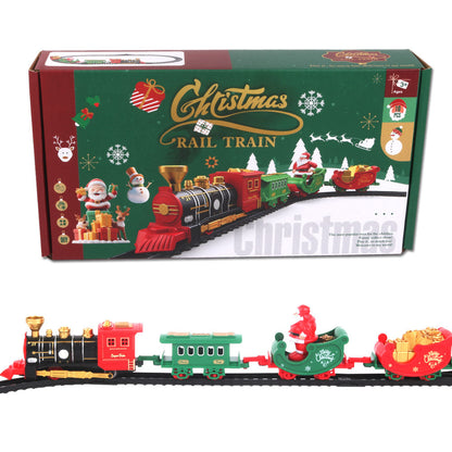 Small Battery Operated Holiday Train Set