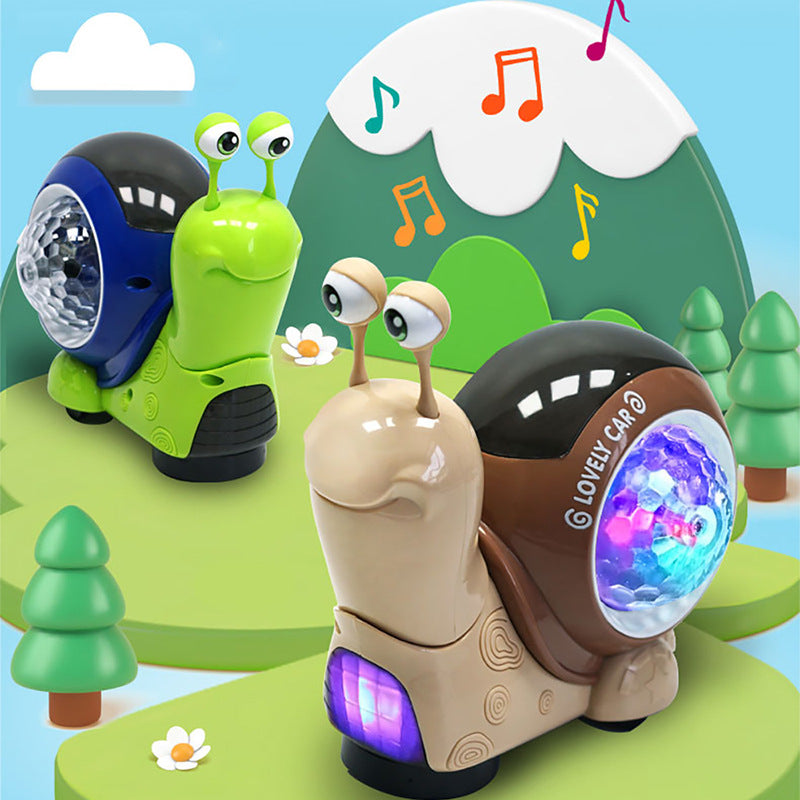 Colorful Musical Snail Toy