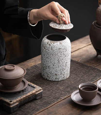 Airtight Ceramic Coffee Storage Jar