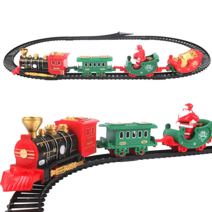 Small Battery Operated Holiday Train Set