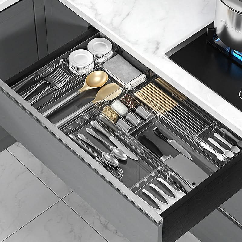 Customizable Kitchen Utensil Storage Tray - Yeezlab