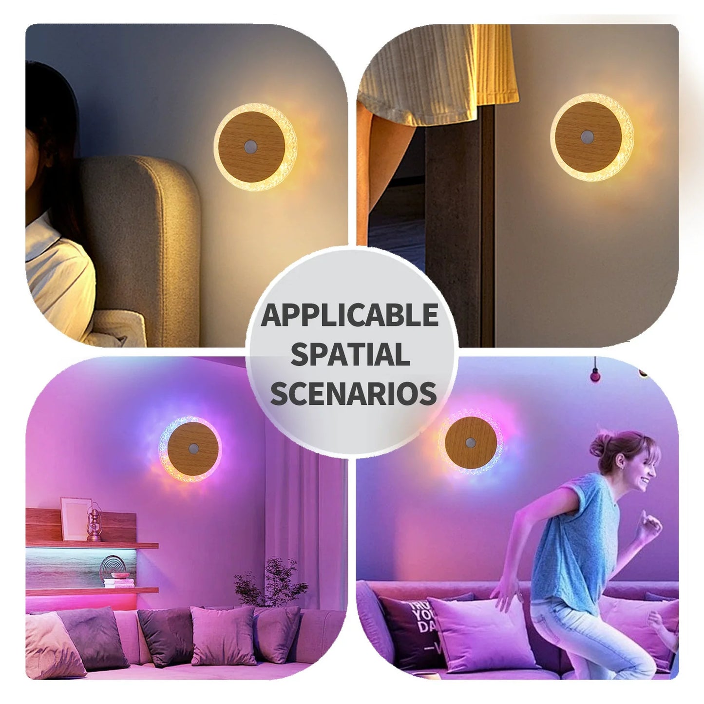 Wireless Motion Sensor LED Nightlight