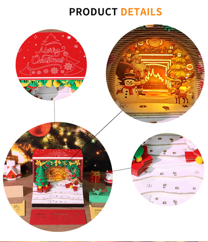Fun Holiday 3D Desk Calendar