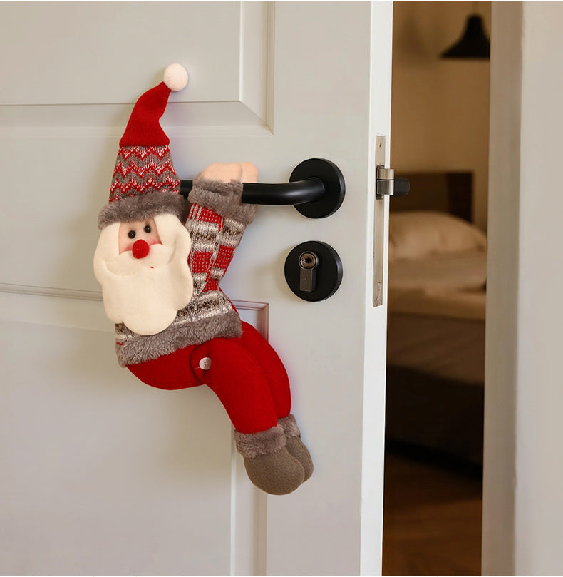 Bright Festive Santa Figurine Decoration