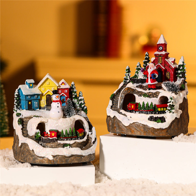 Colorful Musical LED Christmas Tree Ornament