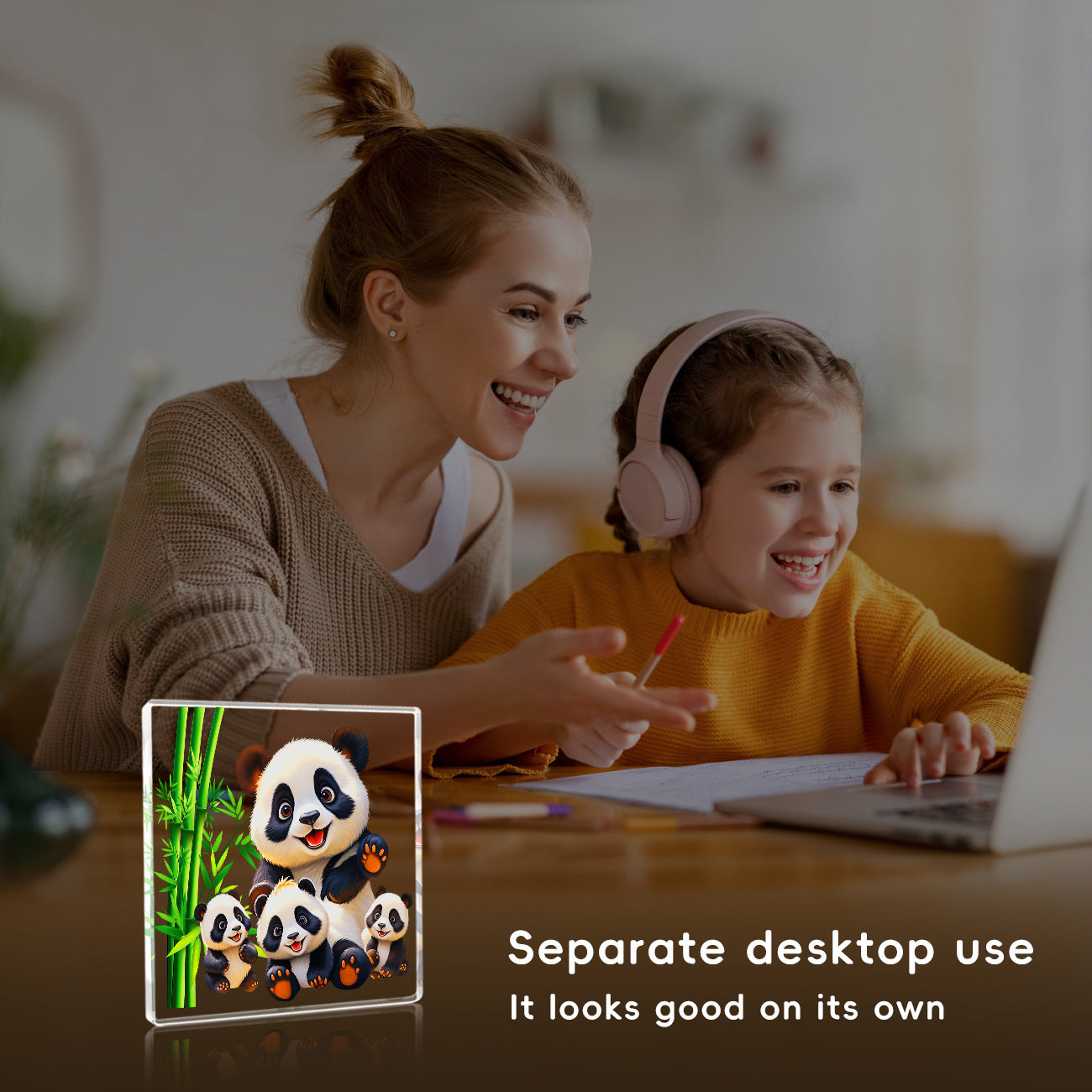 Colorful LED Nightlight Fun Kids USB Desk Lamp