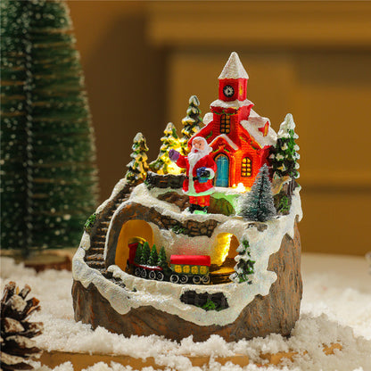 Colorful Musical LED Christmas Tree Ornament