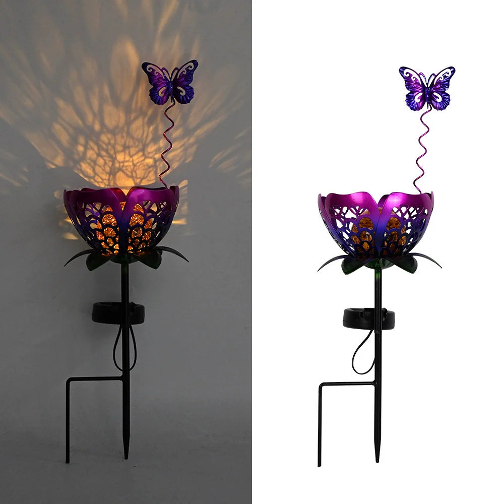Outdoor Solar Powered Garden Sunflower Lamp - Yeezlab