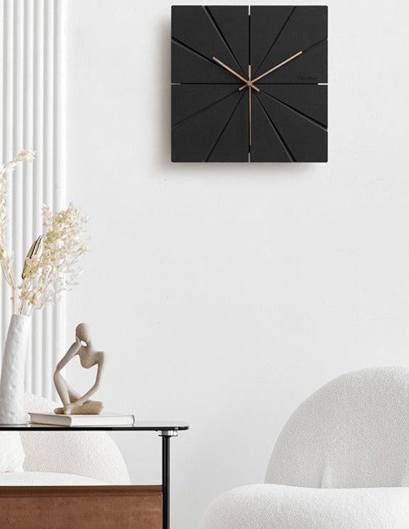Simple Quiet Wall Clock for Home Decoration