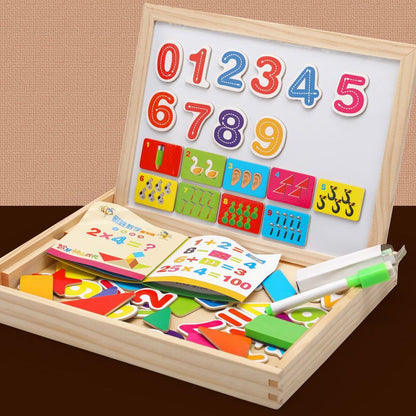 Yeezlab | Dual Magnetic Blackboard & Whiteboard for Children