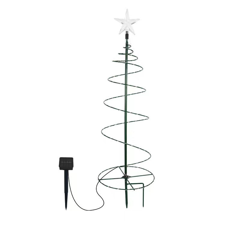 Bright LED Solar Powered Christmas Tree