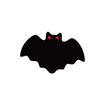 Scary Halloween Bat Welcome Mat