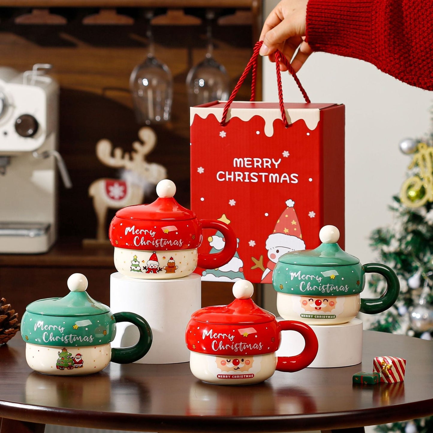 Fun Christmas Ceramic Coffee Mug