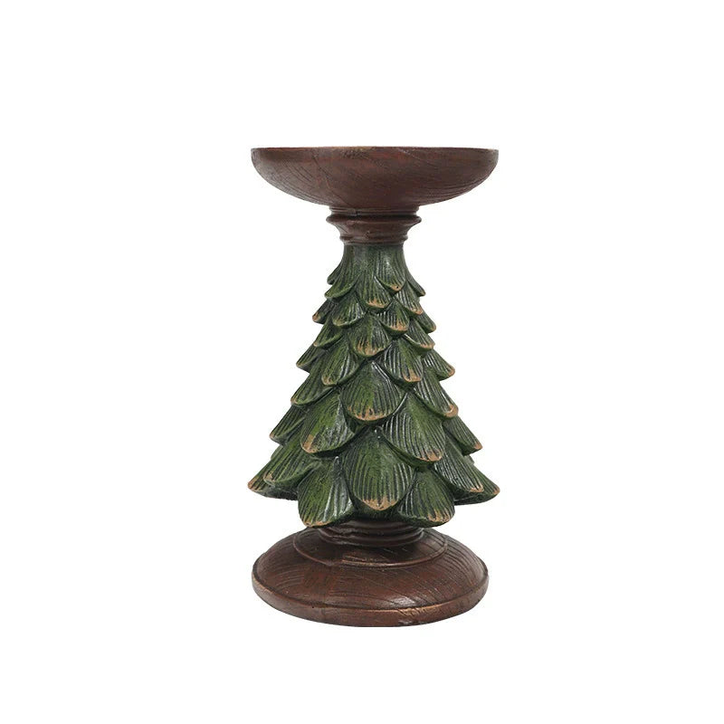Fresh Pine Holiday Candle Decoration Ornament
