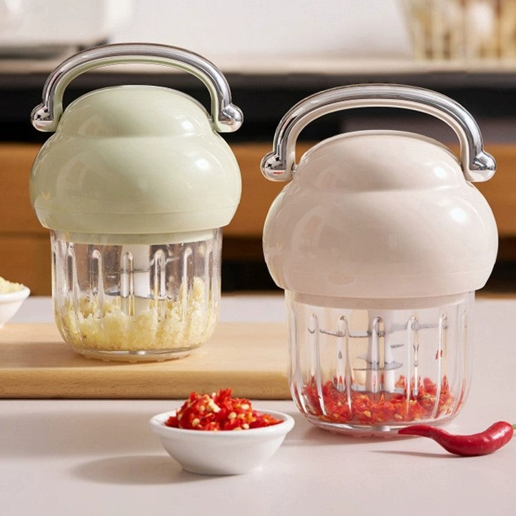 Compact Portable Electric Garlic Crusher