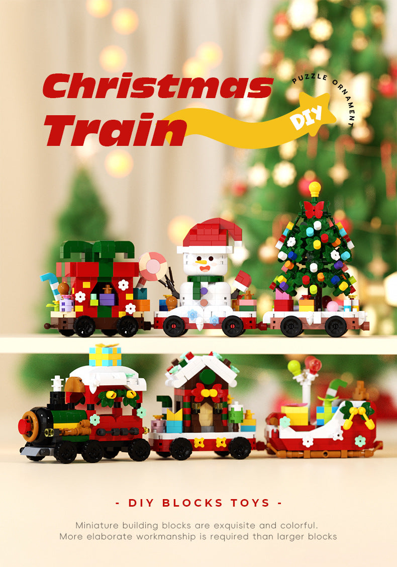 Fun Festive Holiday Lego Style Blocks