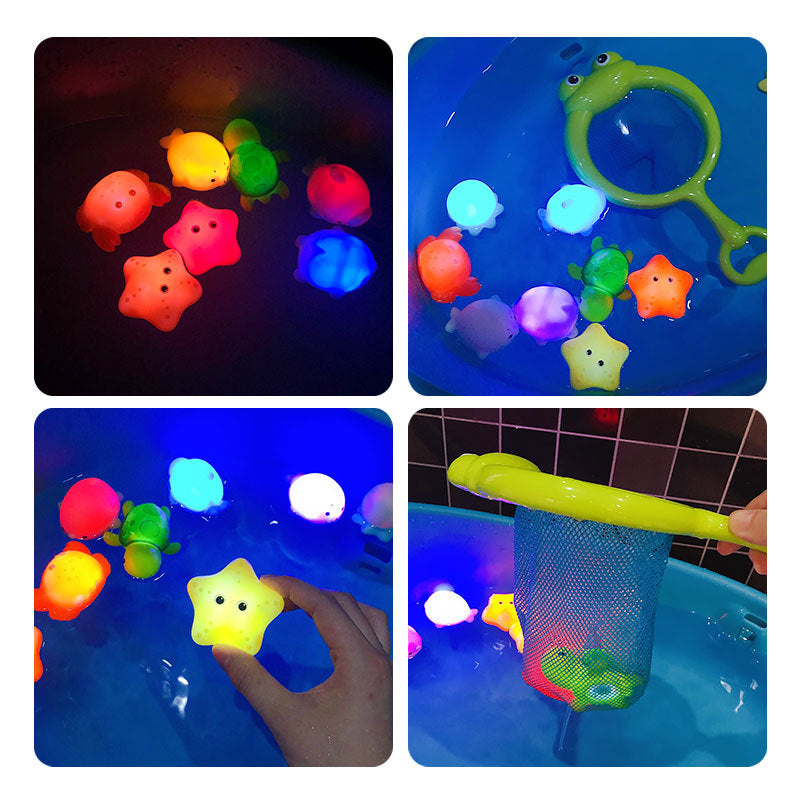 Colorful LED Bath Toys for Kids