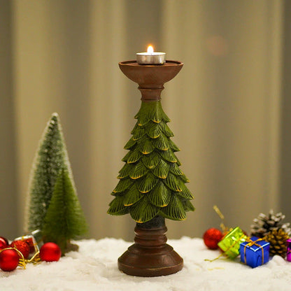 Fresh Pine Holiday Candle Decoration Ornament
