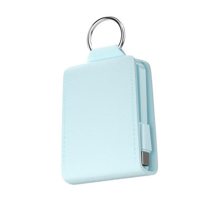 Compact Travel Portable Phone Charger Keychain