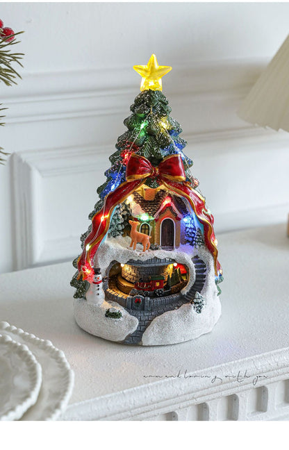 Sparkling LED Musical Christmas Gift Box
