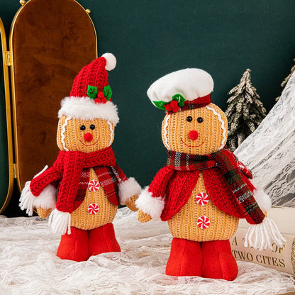 Fun Christmas Gingerbread Man Figurine Decoration
