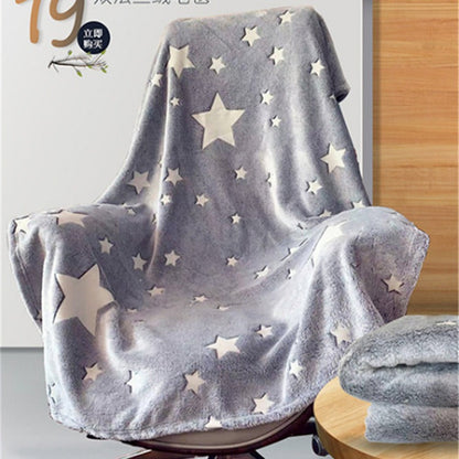 Sparkling Night Sky Throw Blanket - Yeezlab