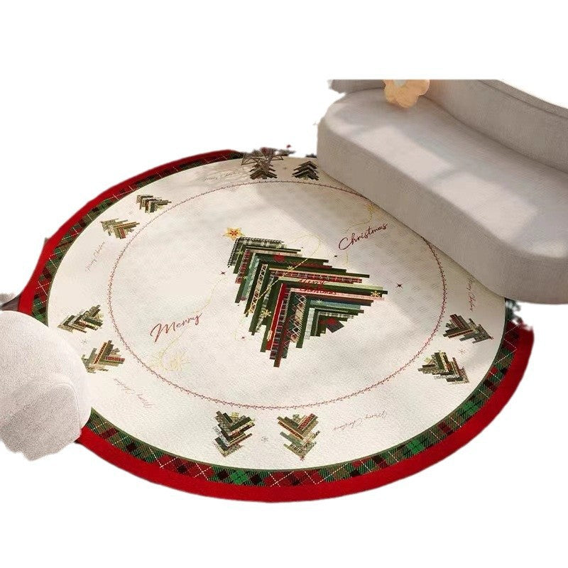 Holiday Red Indoor Non Slip Area Rug - Yeezlab