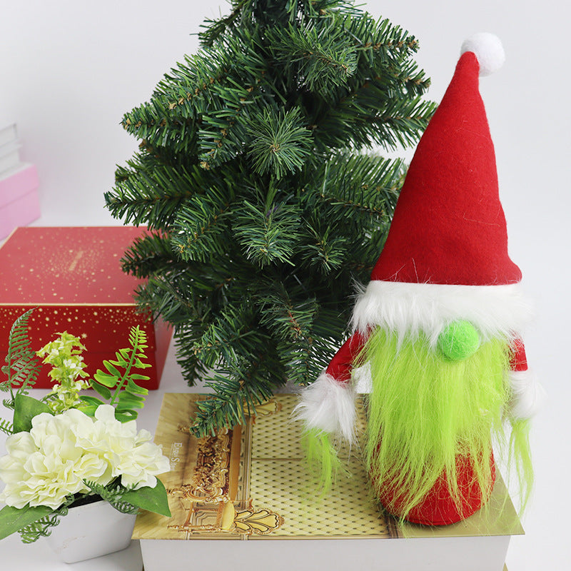 Cuddly Grinch Garden Statue Figurine - Yeezlab
