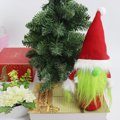 Cuddly Grinch Garden Statue Figurine - Yeezlab