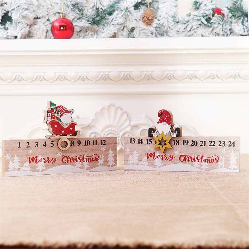 Traditional Holiday Advent Calendar Box