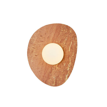 Contemporary Stone Wall Light in Minimalist Style