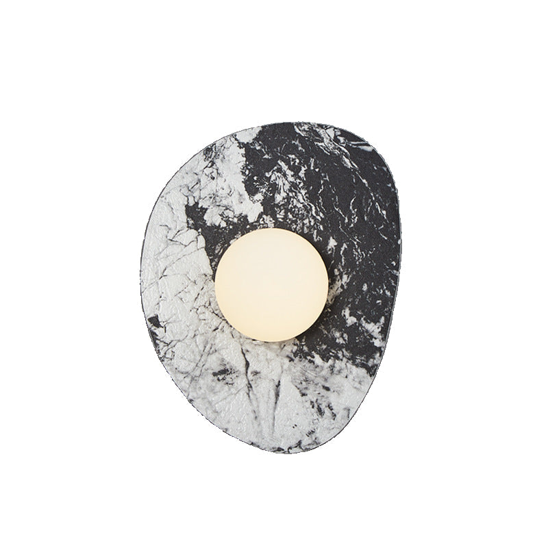 Contemporary Stone Wall Light in Minimalist Style