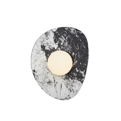 Contemporary Stone Wall Light in Minimalist Style