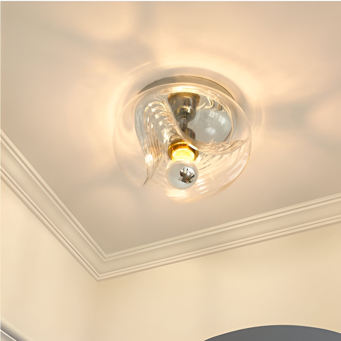 Classic European Industrial Style Ceiling Light