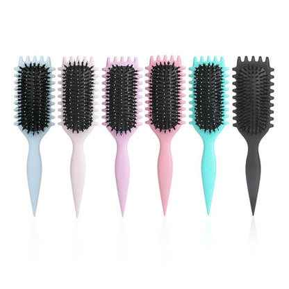 Detangling Hairbrush for Smooth Curls and Shine