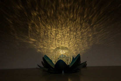 Colorful Solar Glass Outdoor Lamp