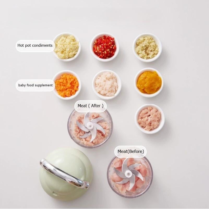 Compact Portable Electric Garlic Crusher