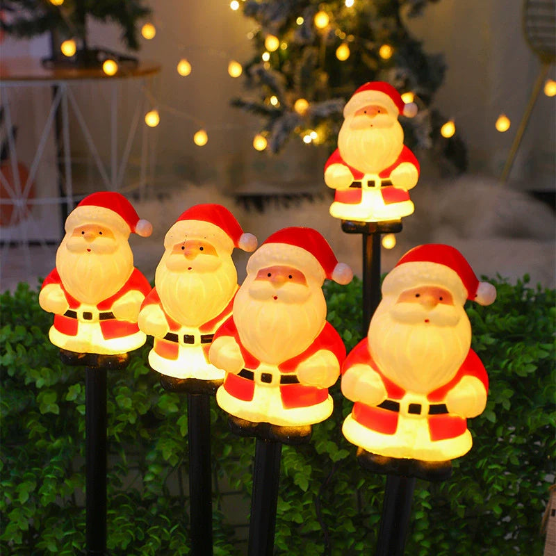 Colorful Solar Christmas Yard Decoration