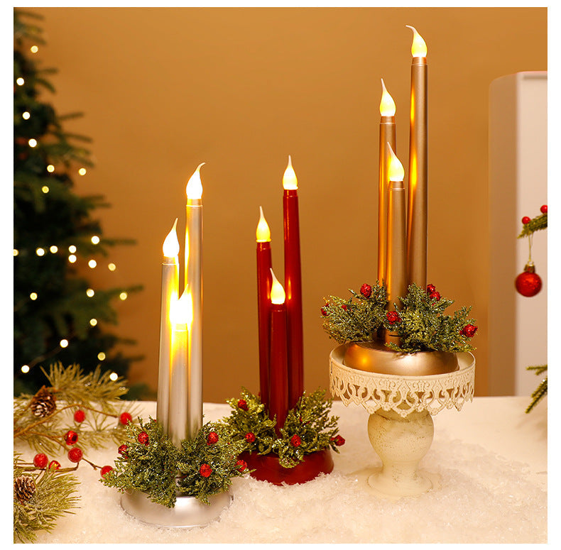 Realistic Flicker LED Wax Candle