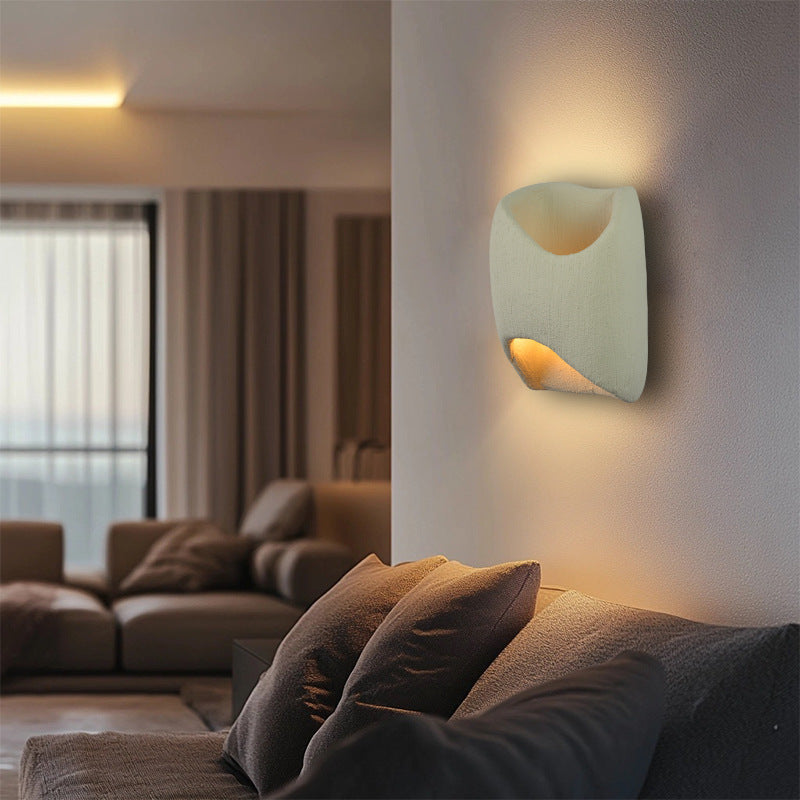 Unique Textured Wall Light Fixture