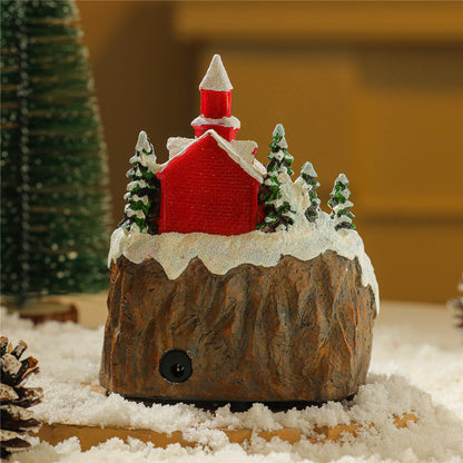 Colorful Musical LED Christmas Tree Ornament