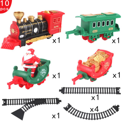 Small Battery Operated Holiday Train Set